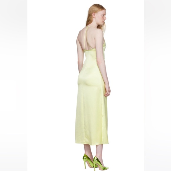 Kimela Long Dress in Light Yellow - Picture 4 of 7